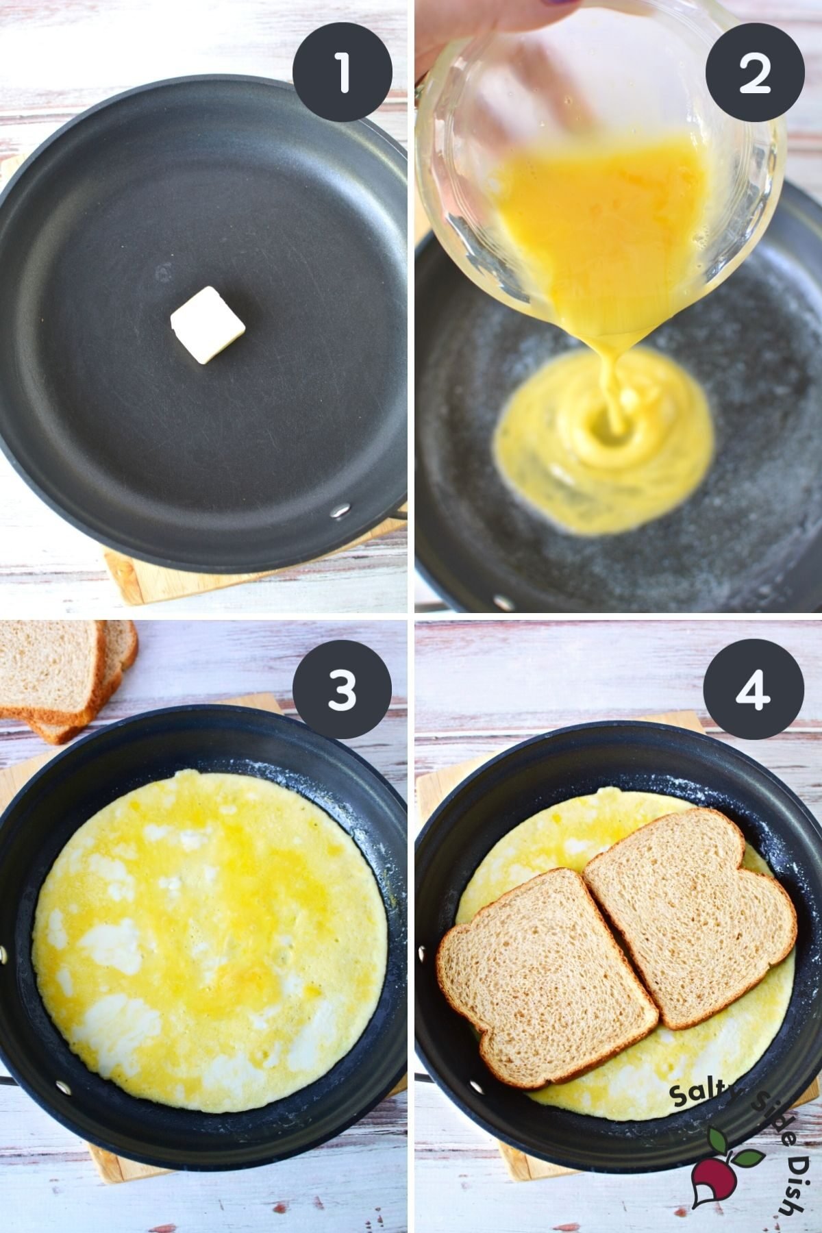 how to make the perfect egg sandwich 4 images.