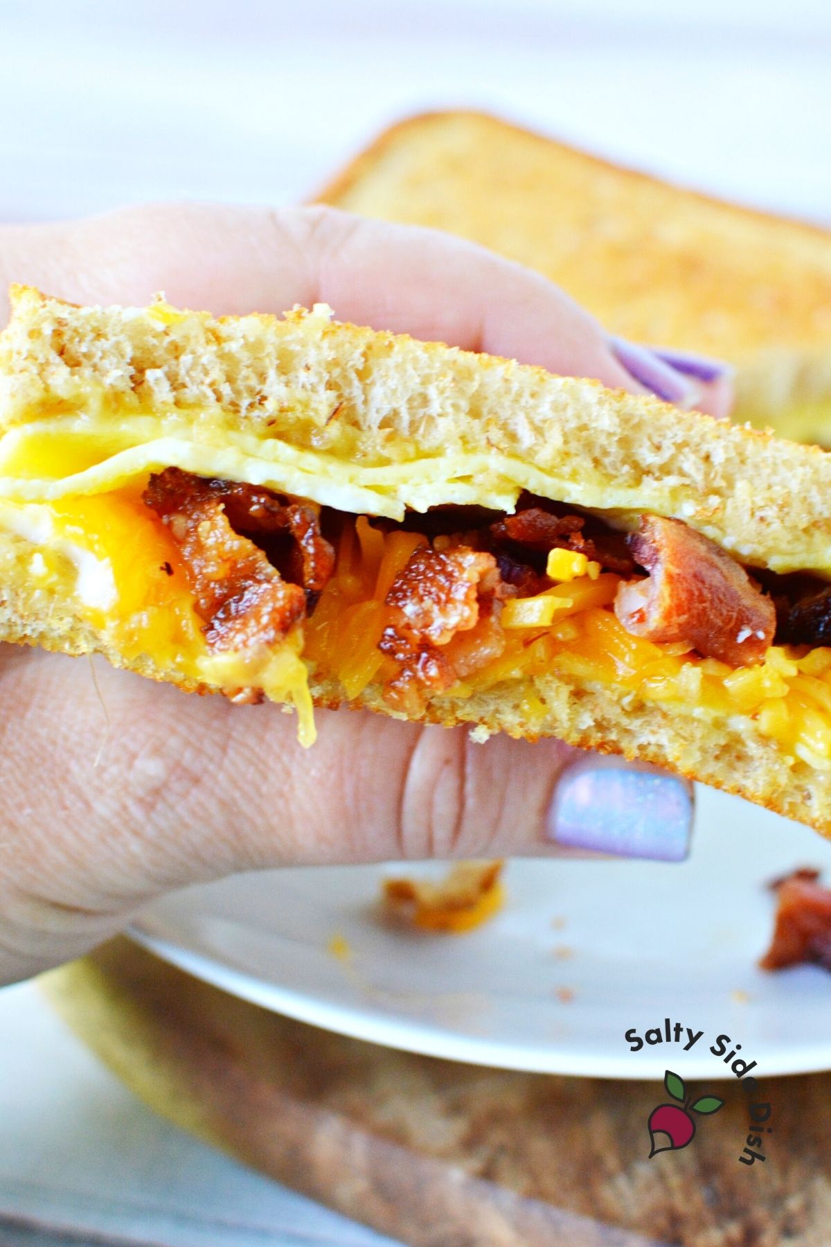 TikTok Egg Sandwich Hack Cheesy Viral Breakfast Sensation!