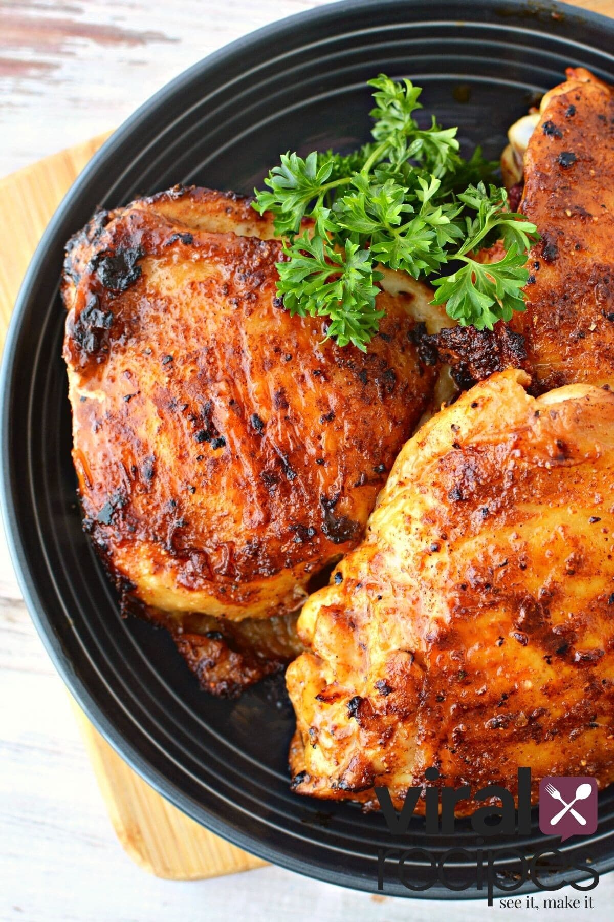 easy air fryer chicken thighs.