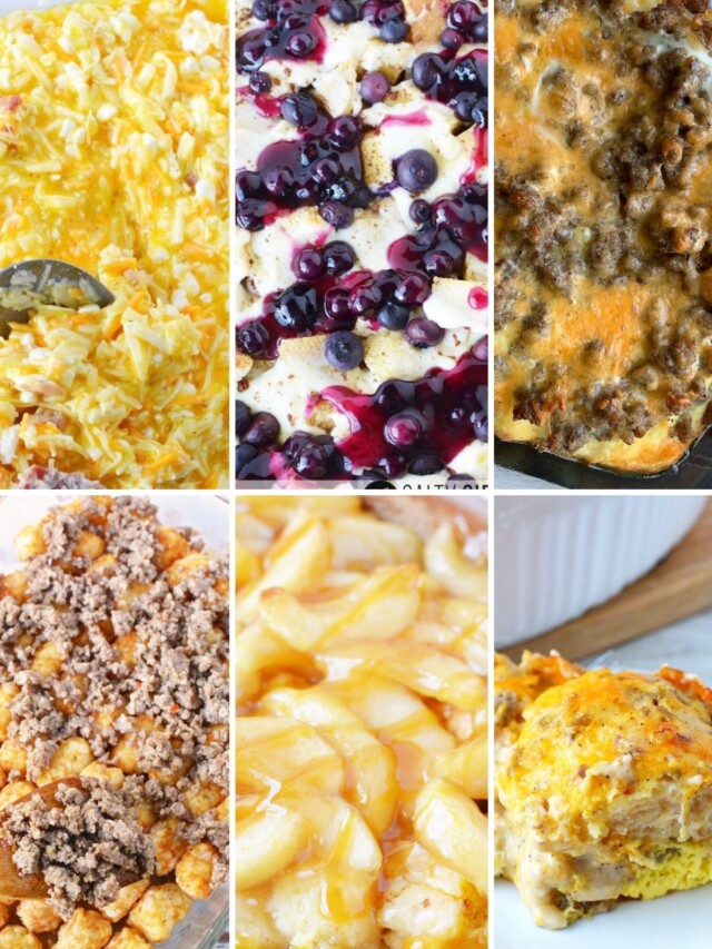 5 Breakfast Casseroles Perfect for Easter Sunday! Salty Side Dish Recipes