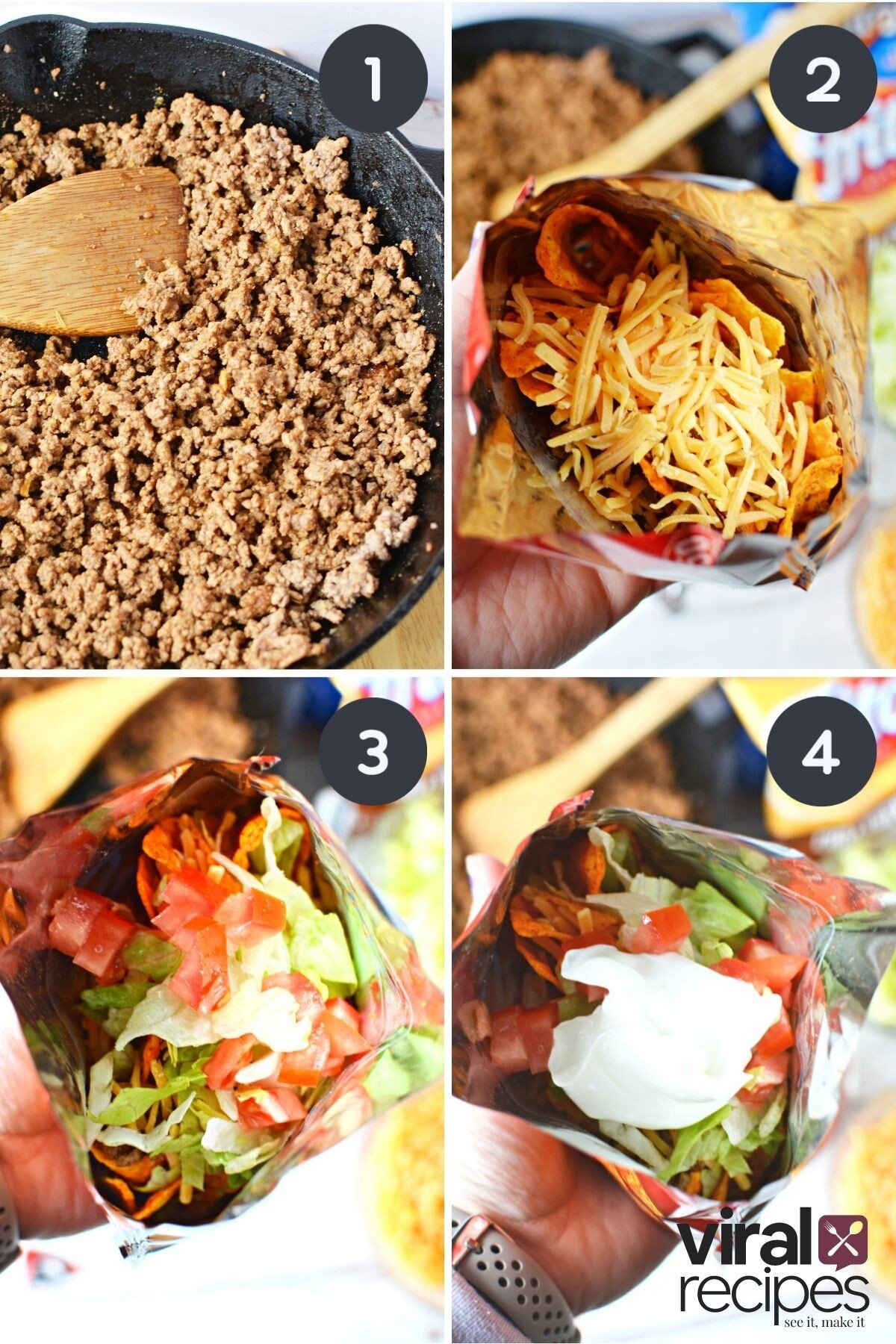 walking tacos with doritos.