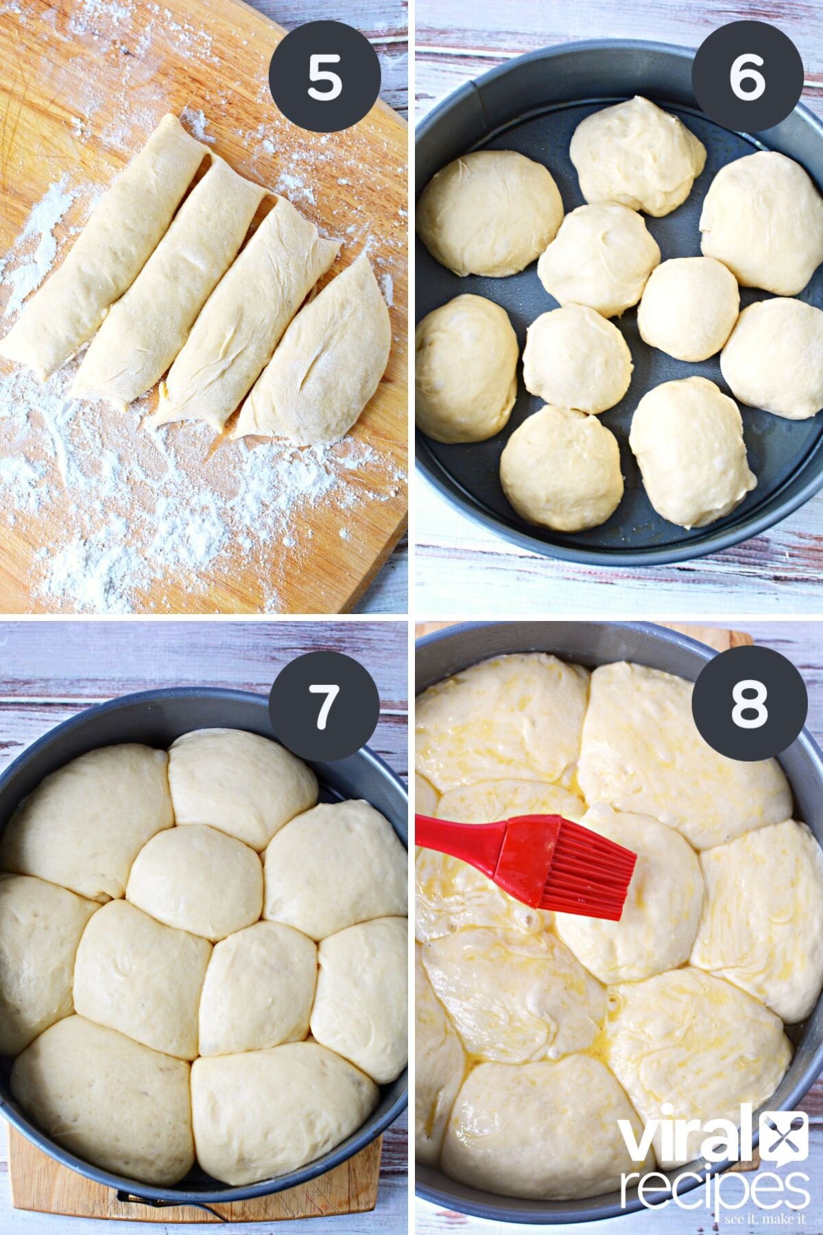 how to make milk buns. 