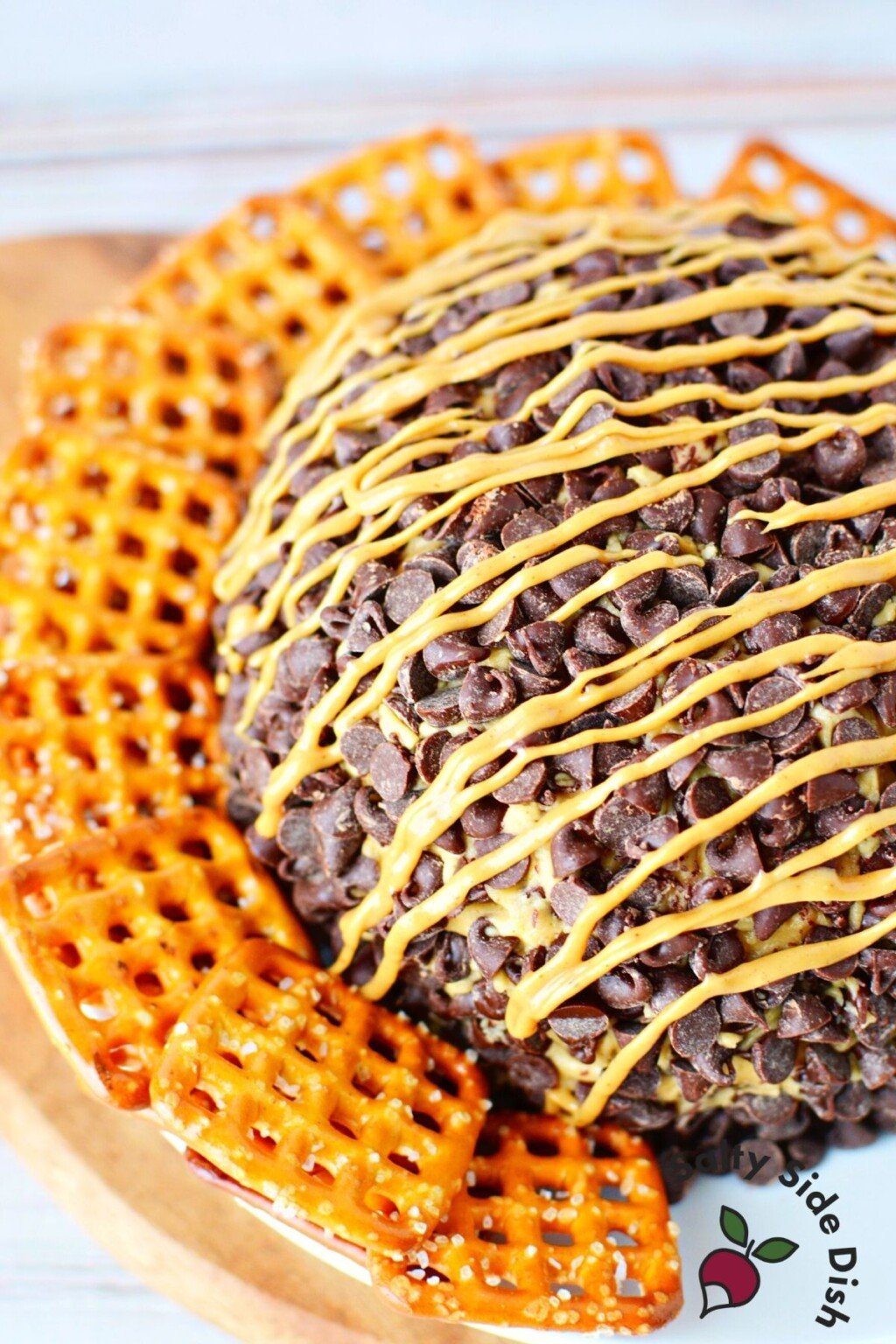 Peanut Butter Cream Cheese Ball Salty Side Dish