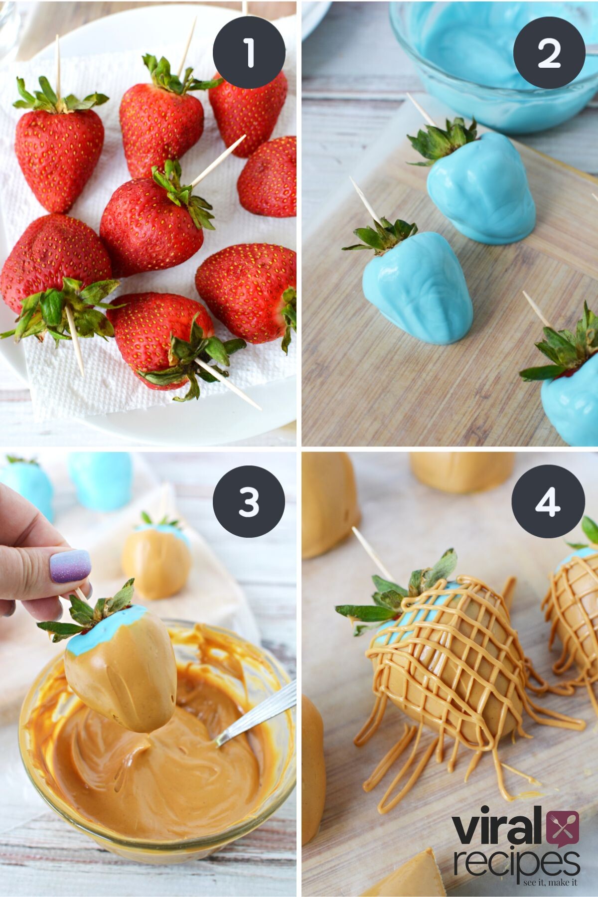 how to make chocolate dipped strawberries with baking chocolate.