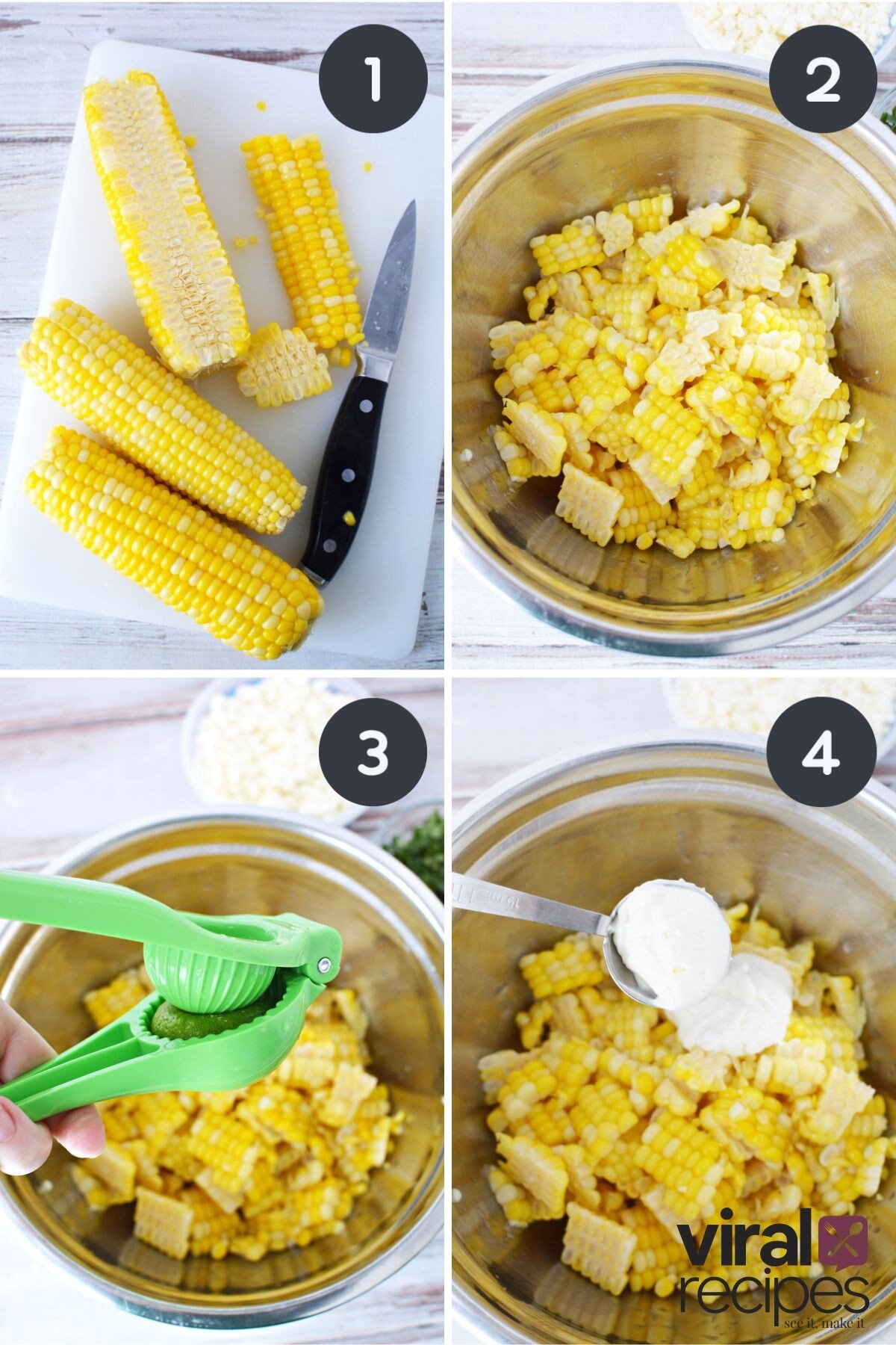 easy street corn with corn on the cob.