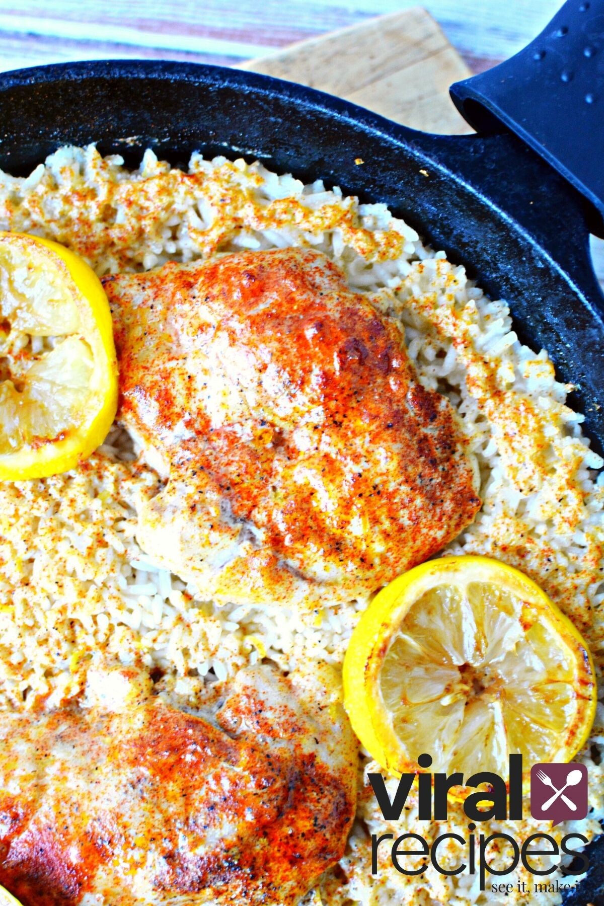 tiktok chicken and rice.