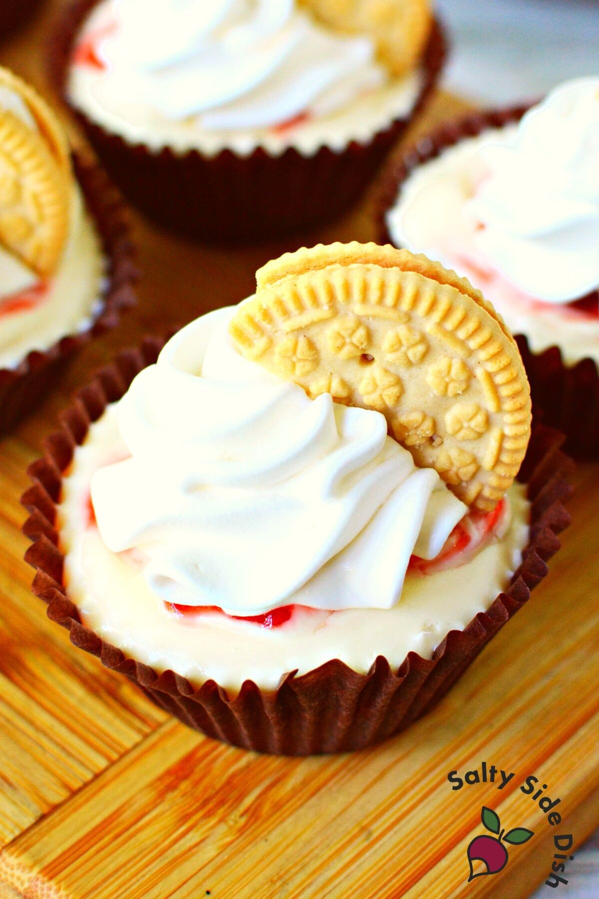 no bake oreo cheesecake bites in a muffin tin tiktok trending viral recipe.