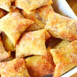 tiktok taco egg rolls with meat and cheese.