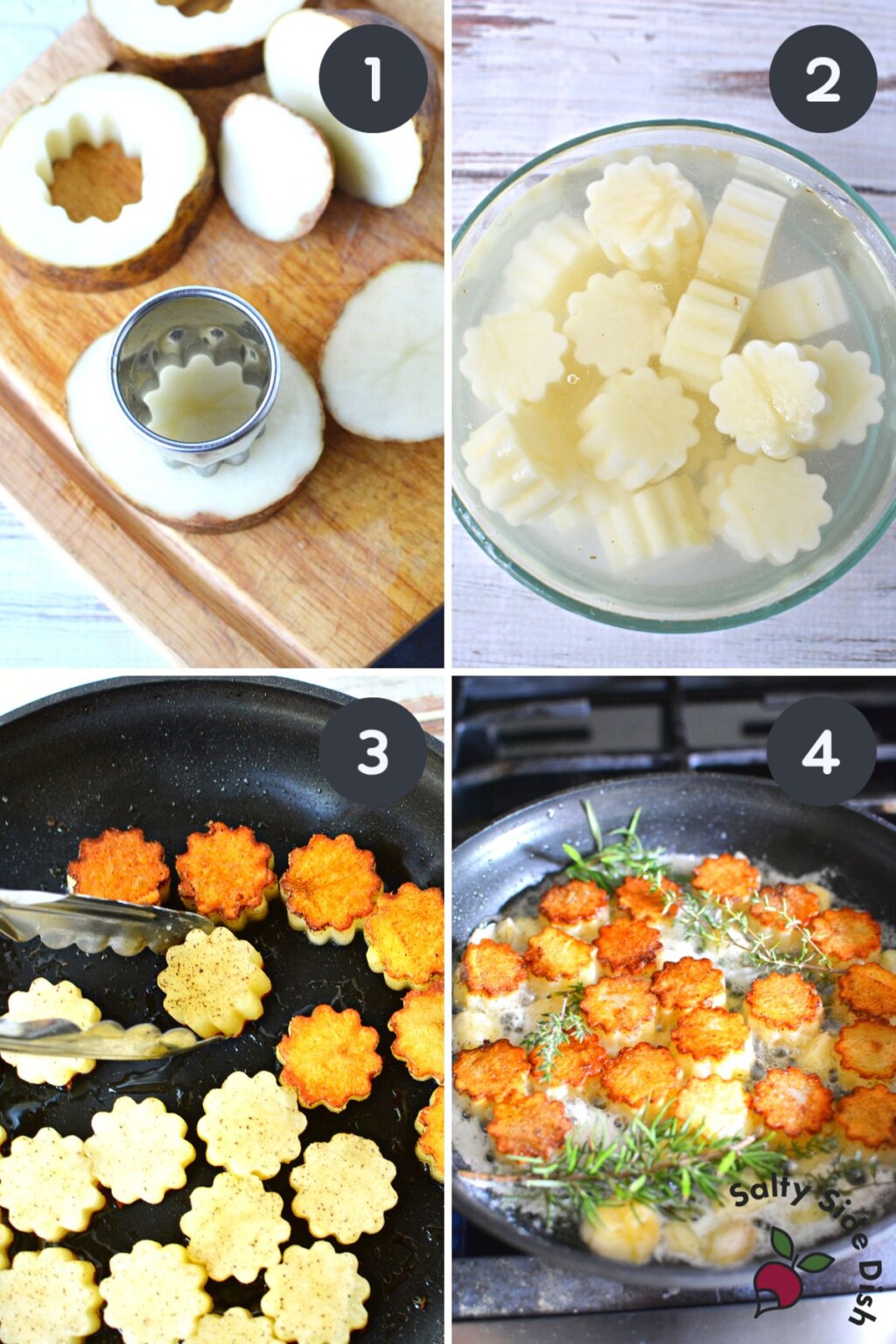 Fondant Potatoes a Gorden Ramsey Classic Salty Side Dish