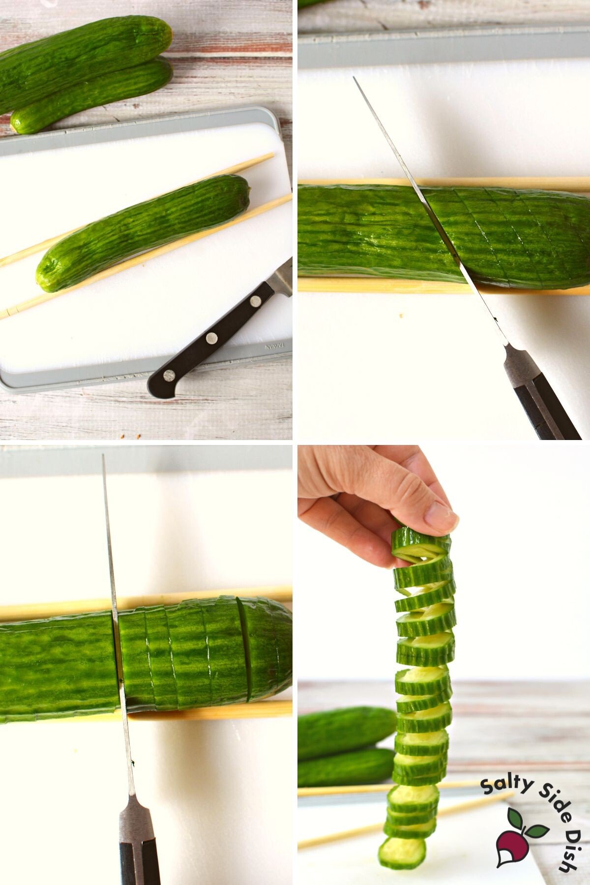 Cucumber Spiral Slicer To Make Fancy Salads - Inspire Uplift