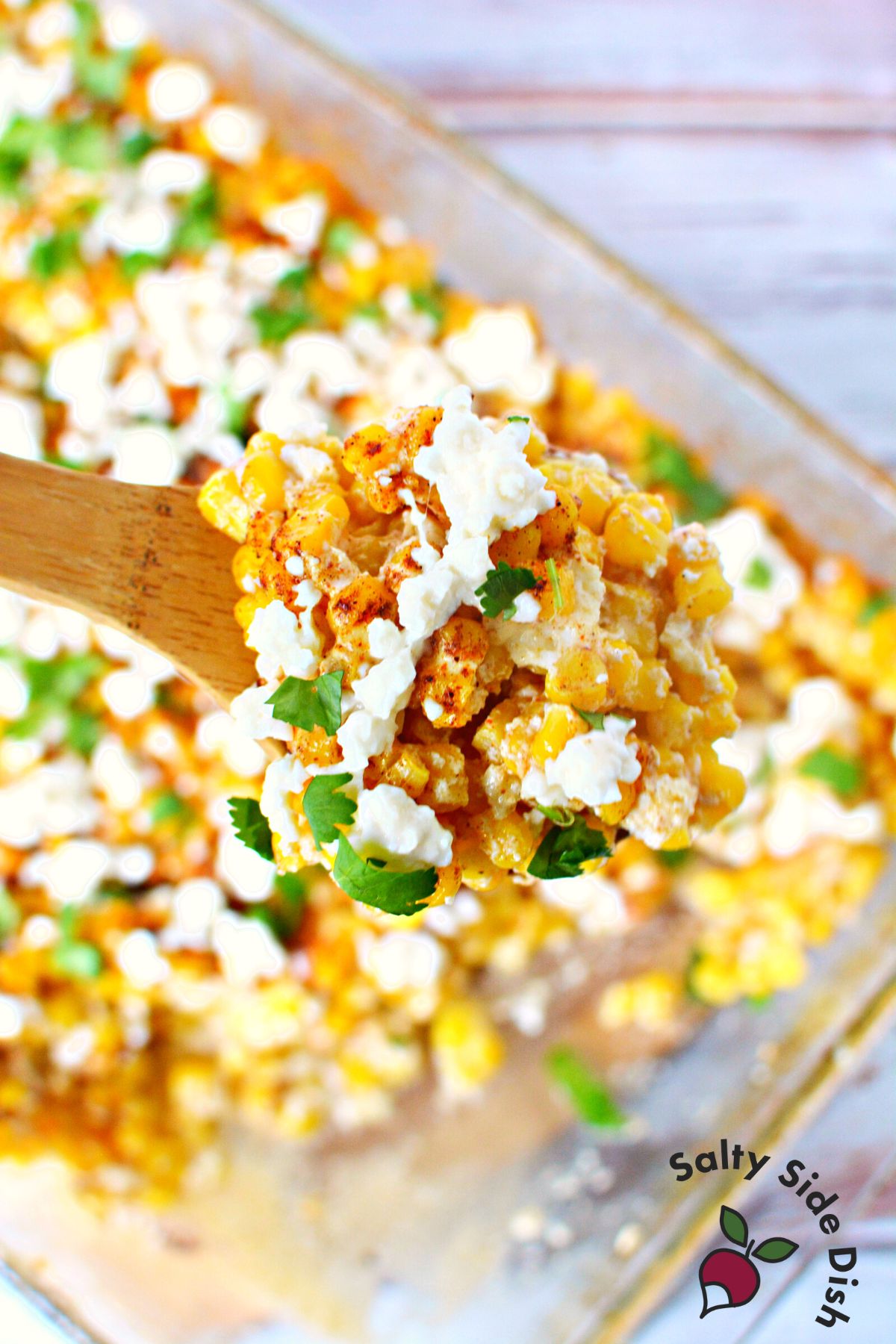 Street Corn Casserole INCREDIBLE Elote Version Salty Side