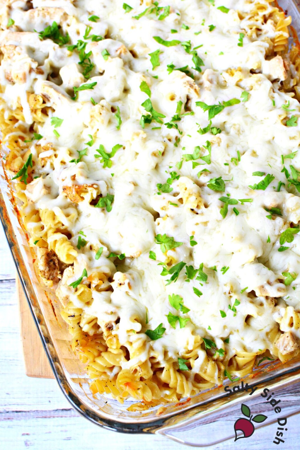 Dump & Bake Chicken Alfredo TikTok Casserole Viral Recipes