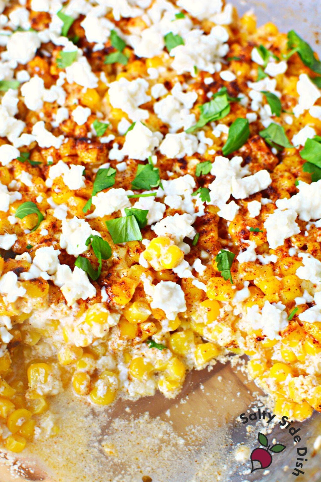 Street Corn Casserole INCREDIBLE Elote Version! Salty Side