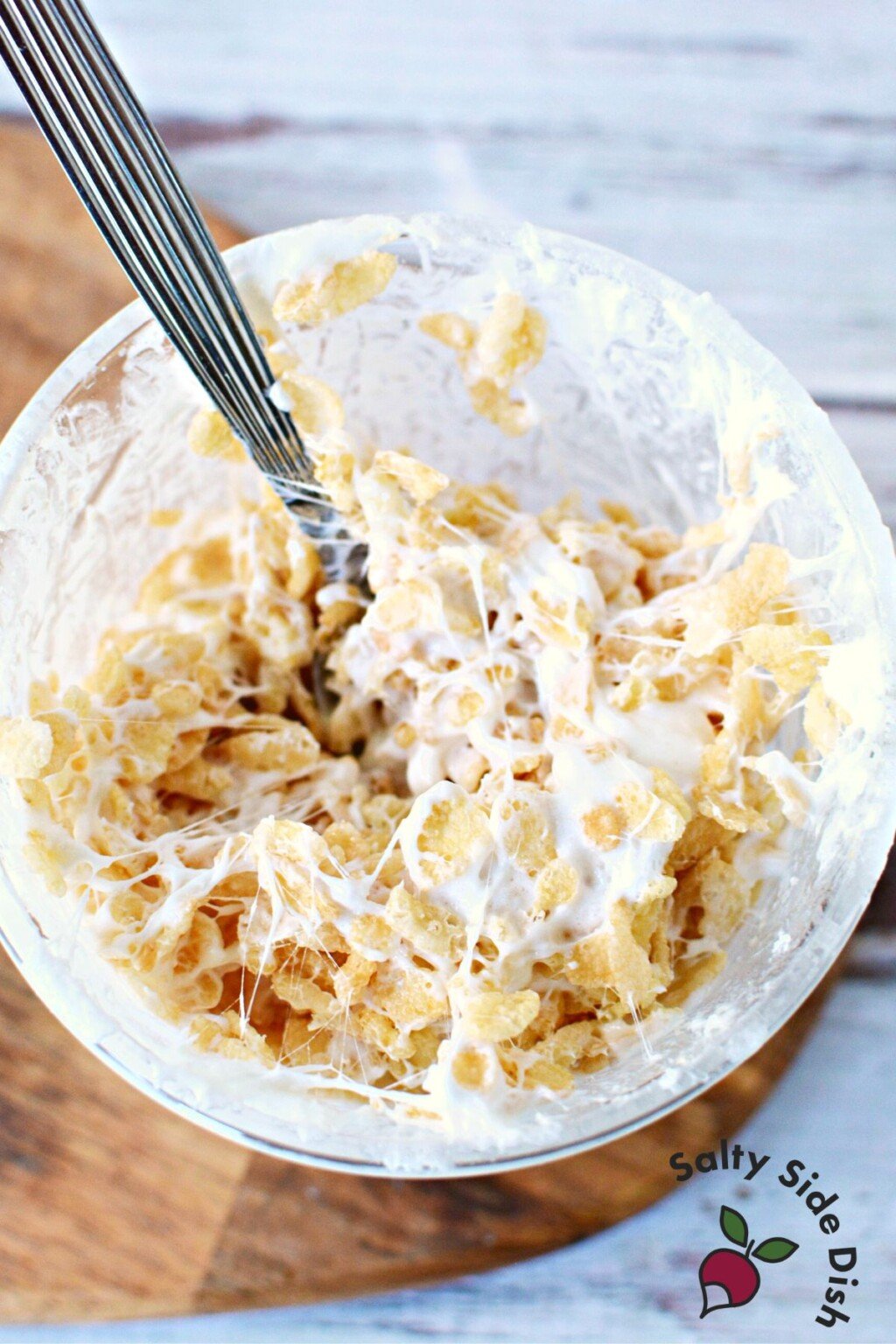 Single Serve Rice Krispie Treat Bowls (or mug!) Salty Side Dish
