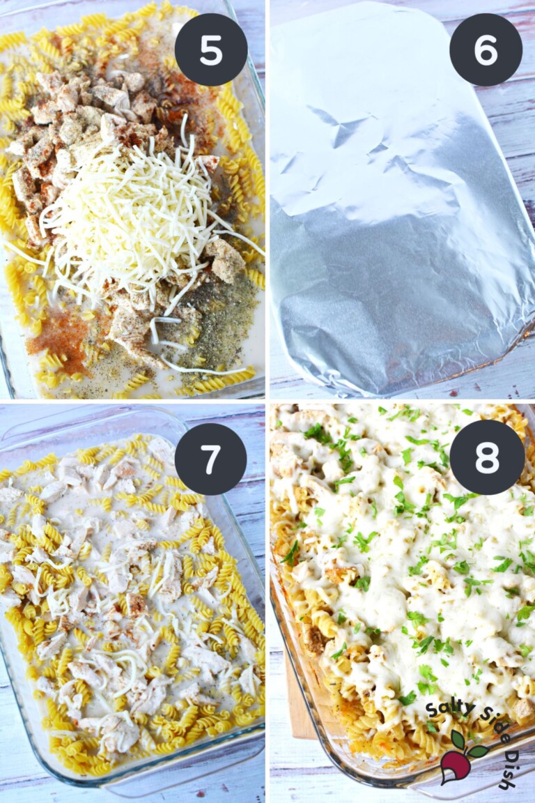 Dump Bake Chicken Alfredo Casserole TikTok Viral Recipe Dump Bake Chicken Alfredo Casserole TikTok Viral Recipe