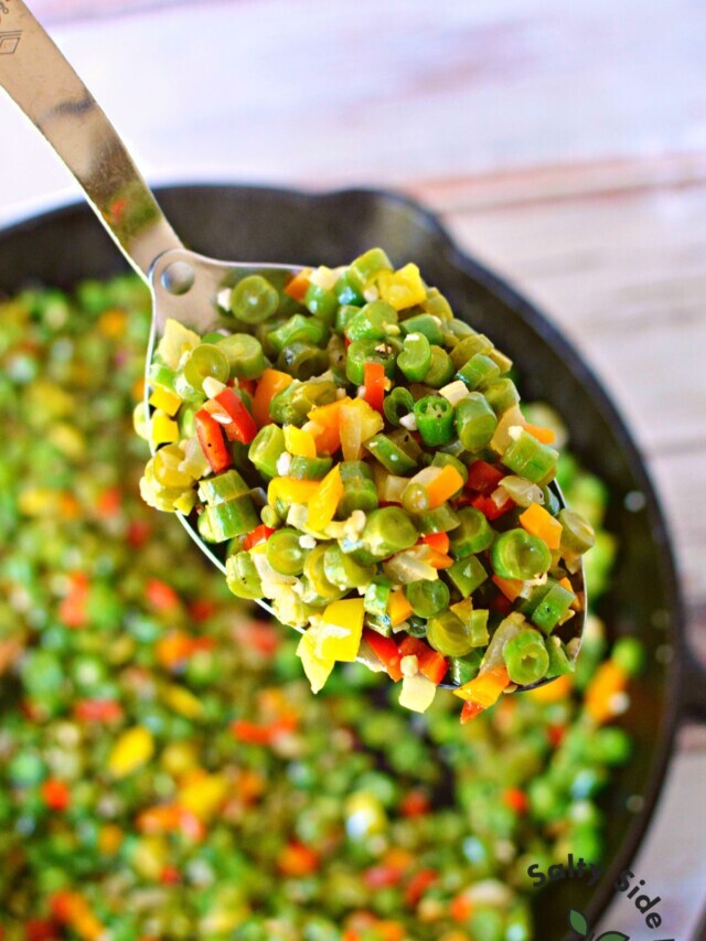 Diced Green Beans (Sautéed)
