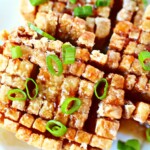 potato recipe with sauce.