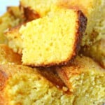 easy sweet cornbread tiktok recipe viral.