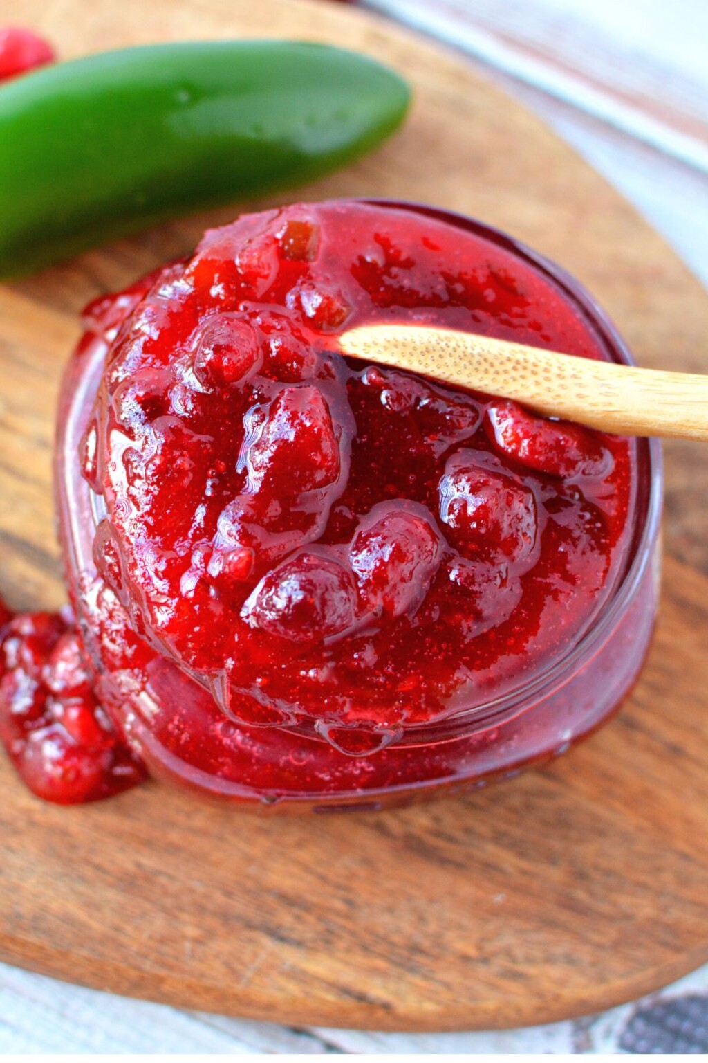 Cranberry Jalapeno Sauce (Great for Christmas!) Salty Side Dish