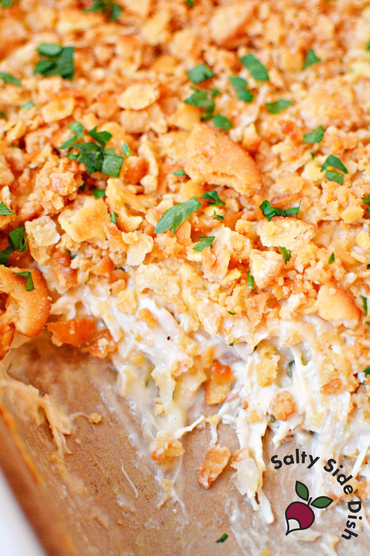 Million Dollar Chicken Casserole With Ritz Crackers Easy Quick 