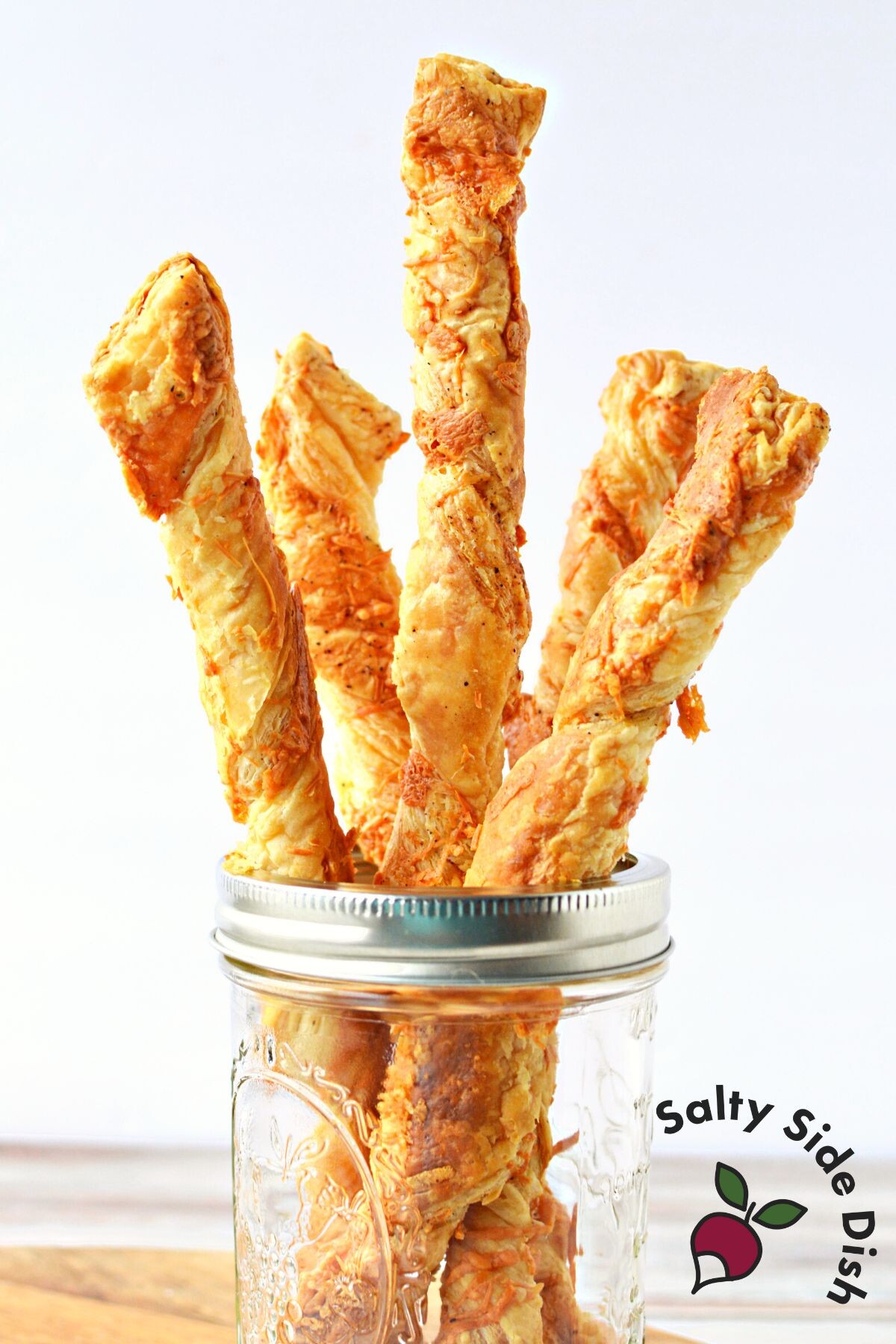 cheese sticks using frozen puff pastry dough.