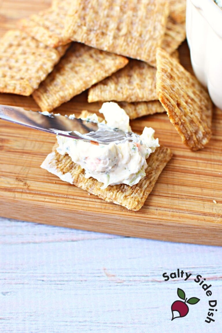 Cream Cheese Veggie Dip Time to Get Dipping! Salty Side Dish