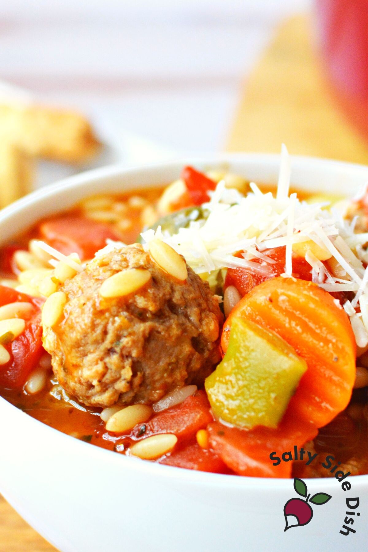 hearty bowl of soup.