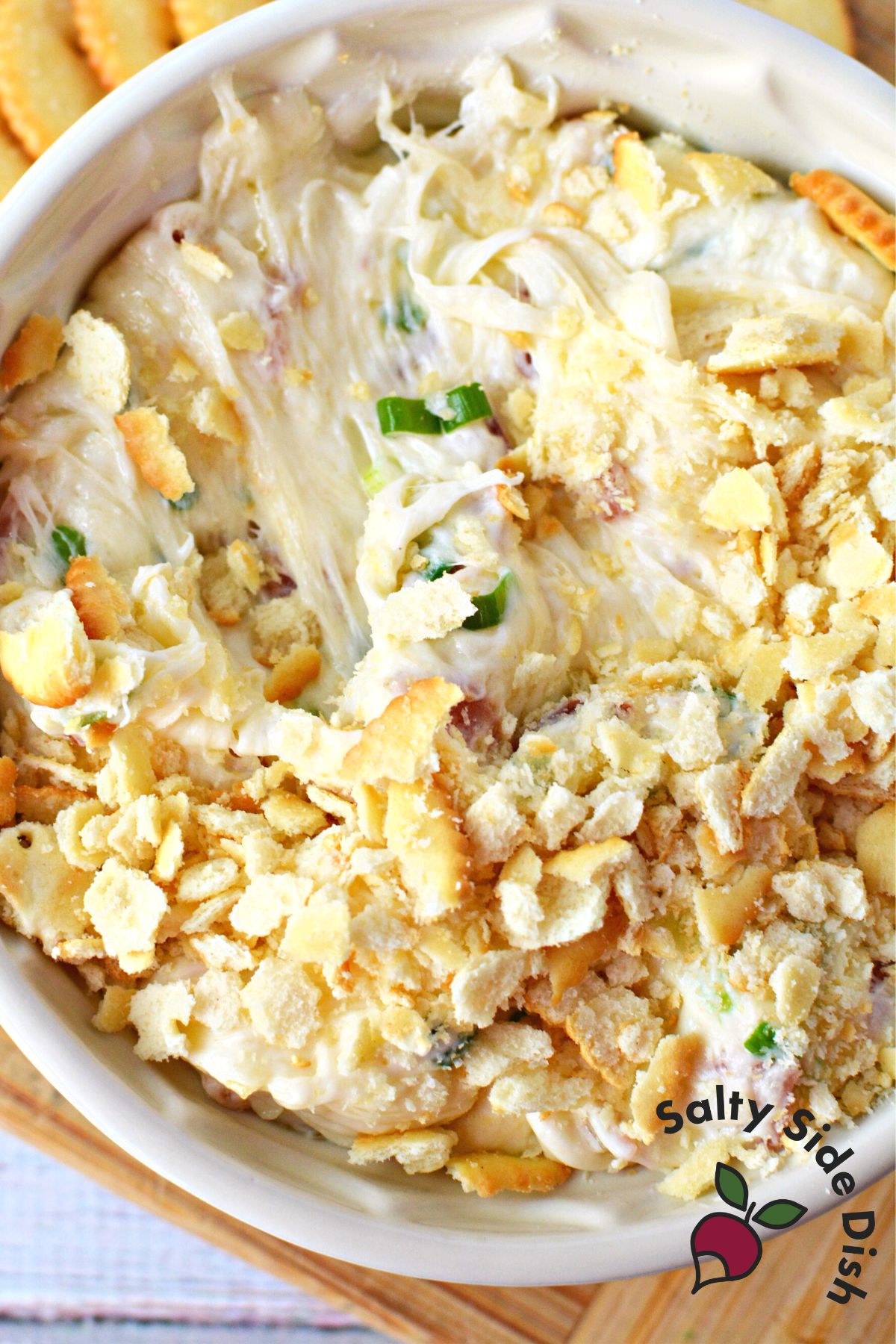Bacon Swiss Cheese Dip Is Absolutely Irresistible! Salty Side Dish