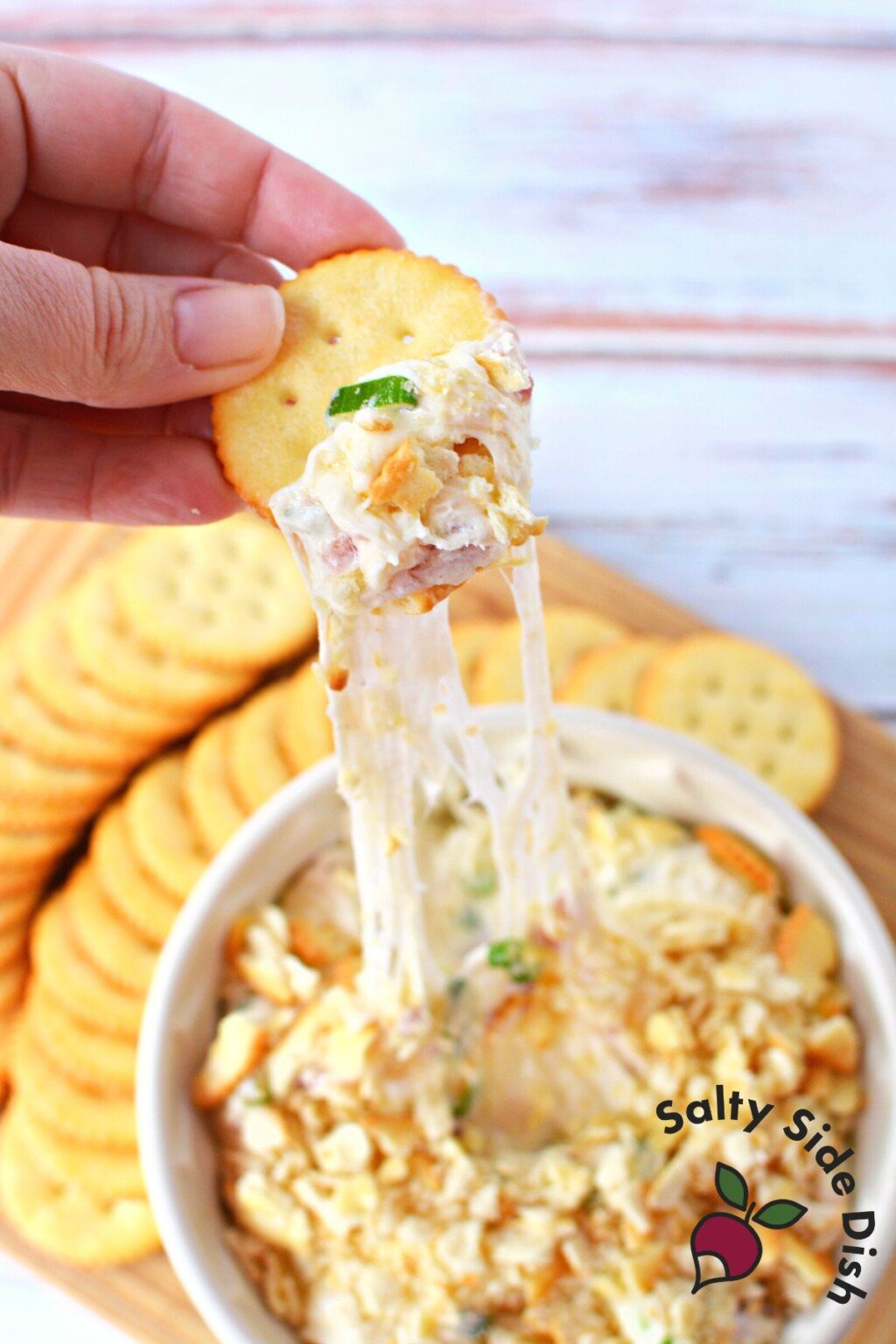 Bacon Swiss Cheese Dip Is Absolutely Irresistible! Salty Side Dish
