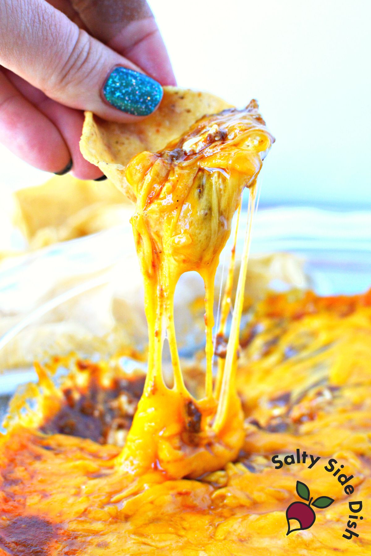 Cheesy Skyline Chili Dip in Just 20 Minutes! Salty Side Dish