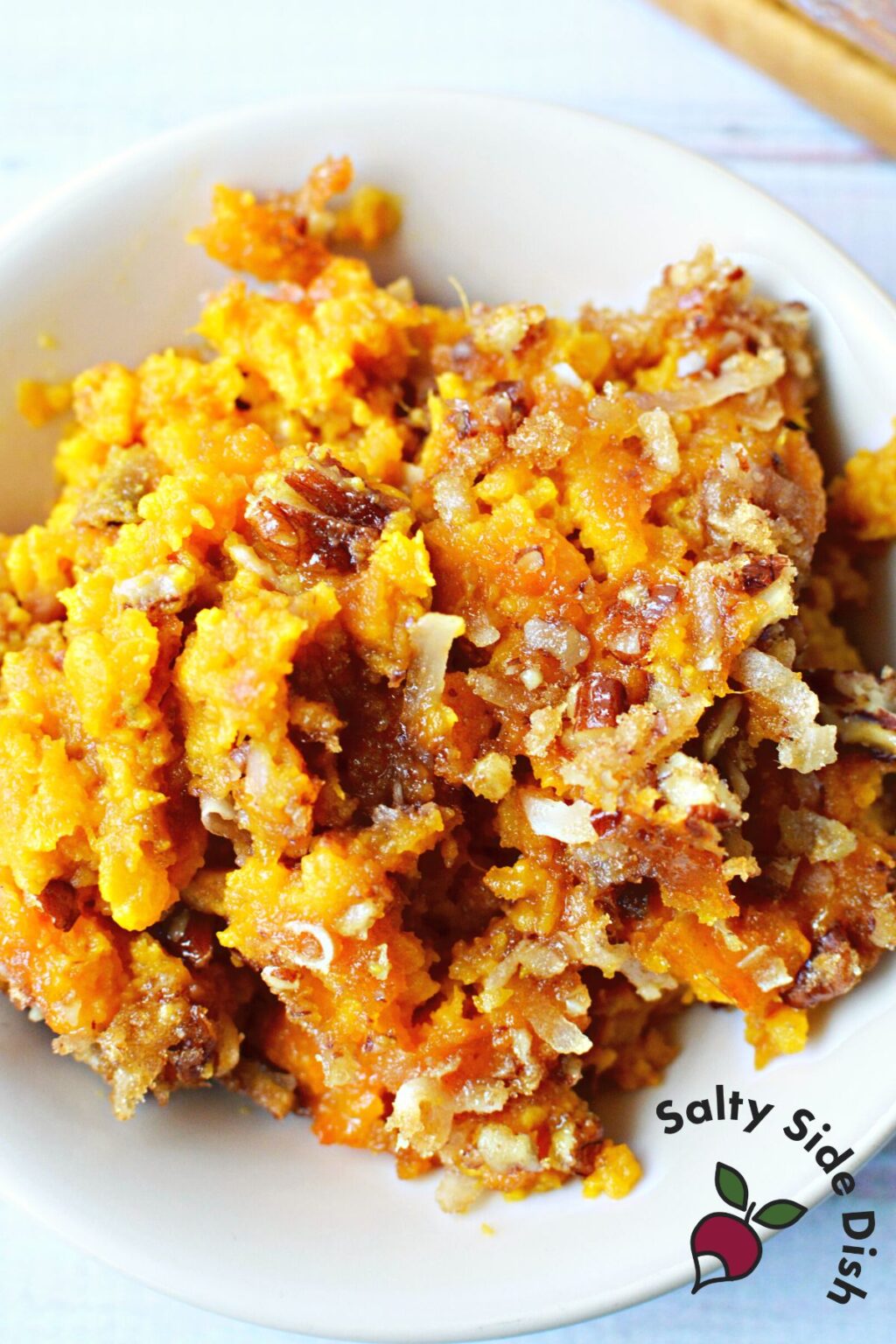Sweet Potato Crunch Casserole That Will Make You Drool! Salty Side Dish