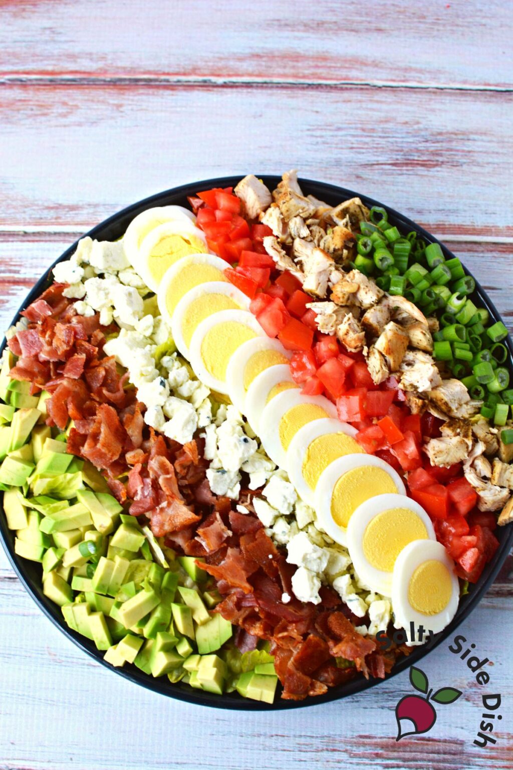 This Original Cobb Salad is an American Classic! Salty Side Dish