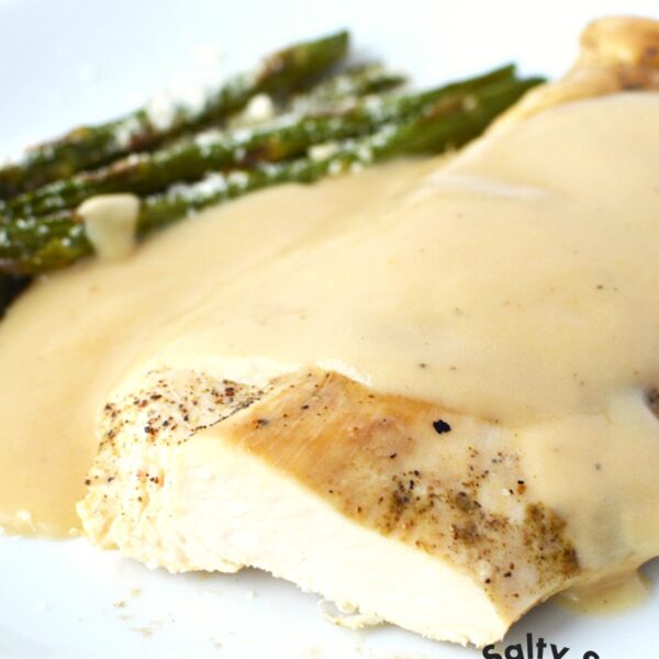 Homemade Chicken Gravy (NO drippings needed) Salty Side Dish