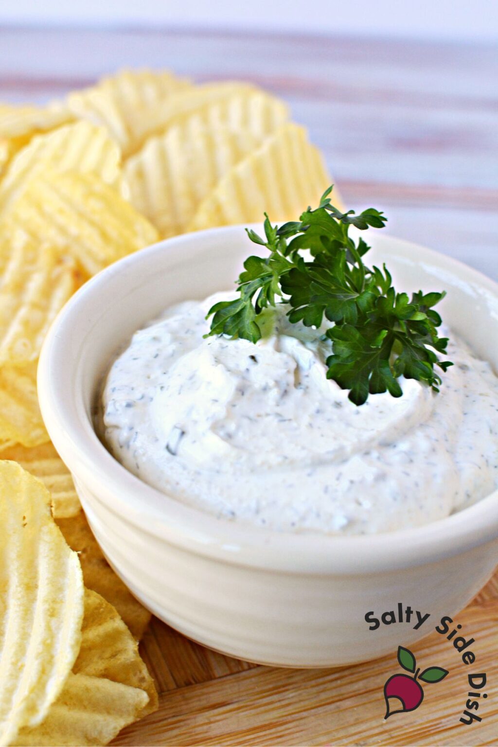Sour Cream and Chive Dip Party Ready! Salty Side Dish