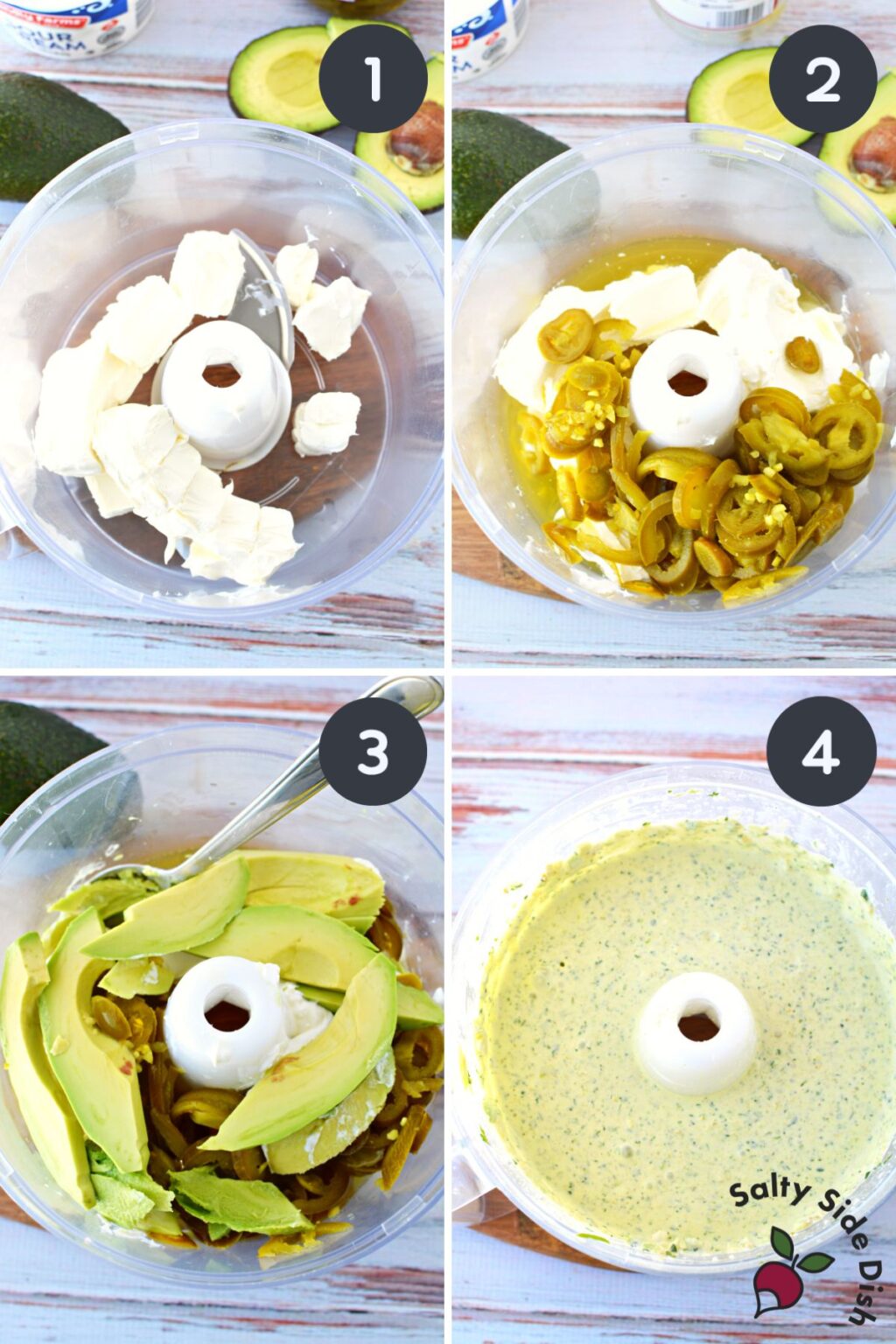 "Cardi B Dip" AKA Viral Avocado Jalapeno Dip Salty Side Dish