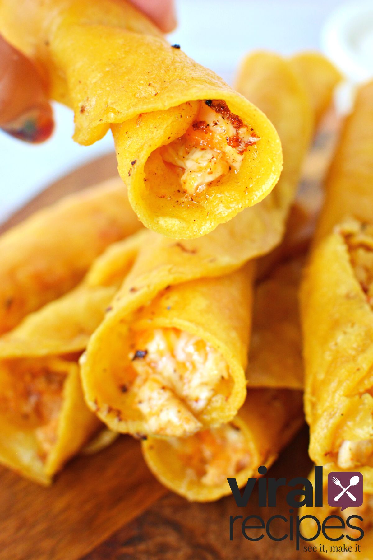 TikTok Buffalo Chicken Taquitos are the PERFECT Snack Salty Side Dish