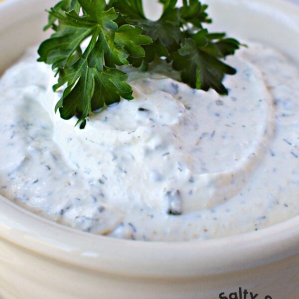 Sour Cream and Chive Dip Party Ready! Salty Side Dish
