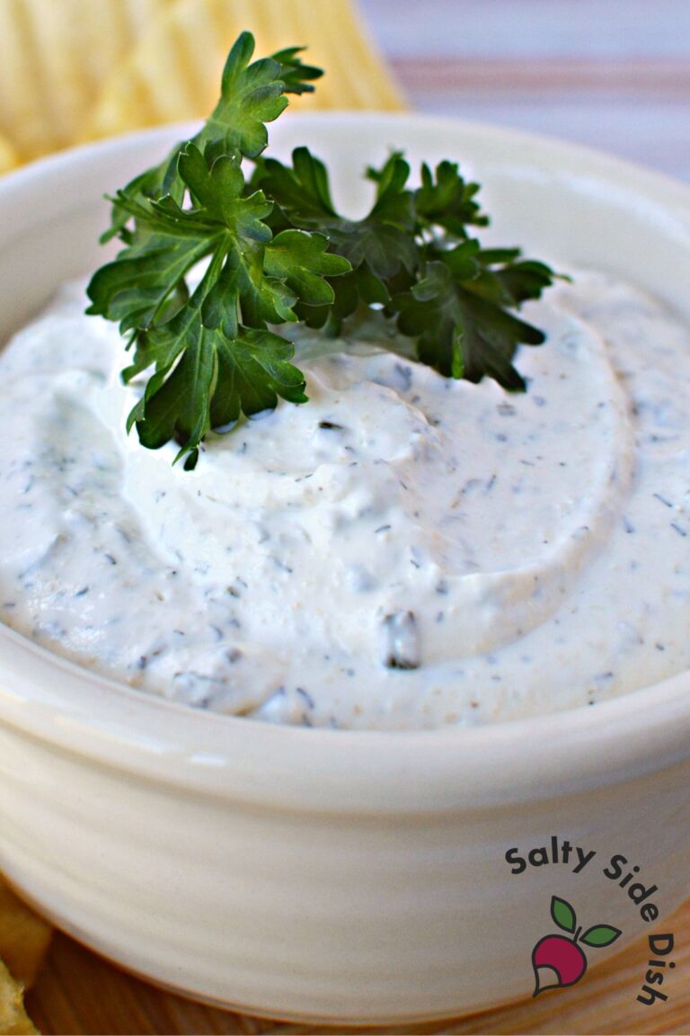 Sour Cream and Chive Dip Party Ready! Salty Side Dish