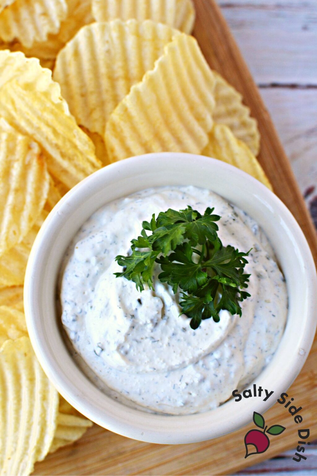 Sour Cream and Chive Dip Party Ready! Salty Side Dish