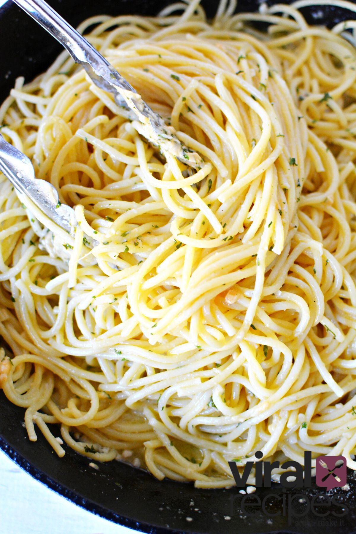 TikTok Butter Noodles with Garlic Parmesan Viral Recipes
