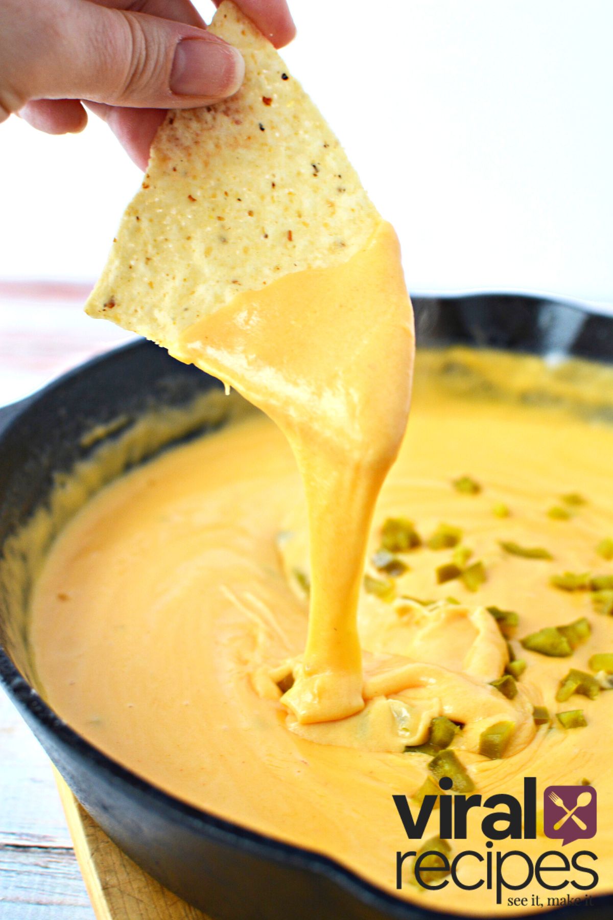 Viral Nacho Cheese Dip a TikTok Sensation! Salty Side Dish