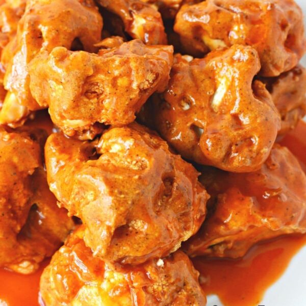 Nashville Hot Air Fried Cauliflower is not for the Weak! Salty Side Dish