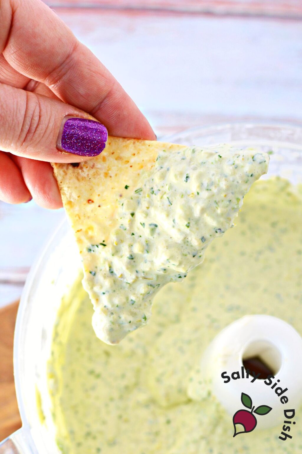 "Cardi B Dip" AKA Viral Avocado Jalapeno Dip Salty Side Dish