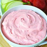 large bowl of dessert dip.