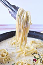 Tagliolini al Limone with Creamy Parmesan Sauce | Salty Side Dish
