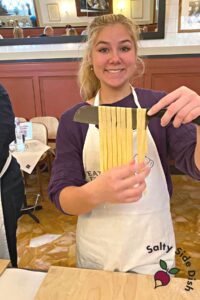 Tagliolini al Limone with Creamy Parmesan Sauce | Salty Side Dish