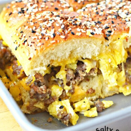 breakfast sliders recipe.
