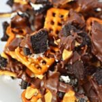 pile of chocolate chip cookies.