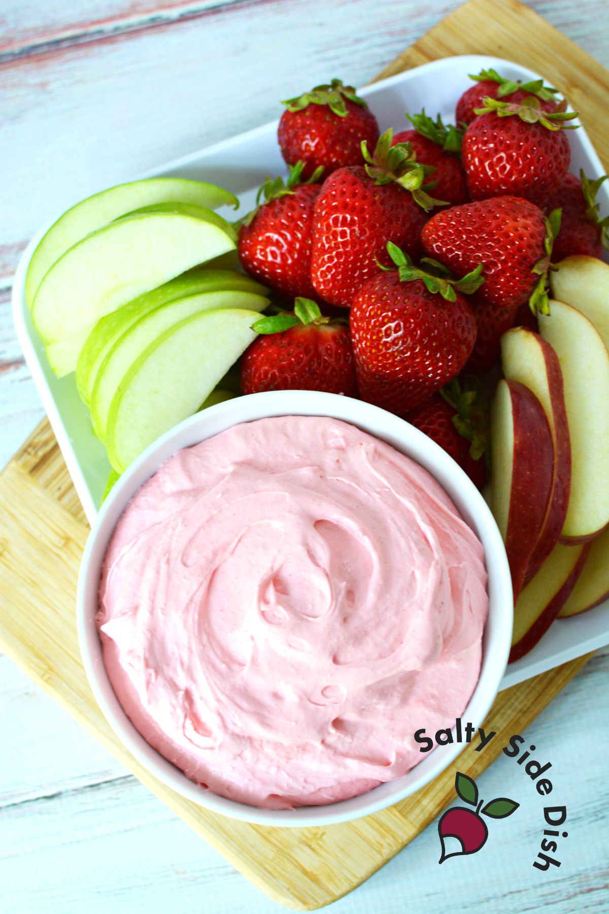 fall party strawberry dip.