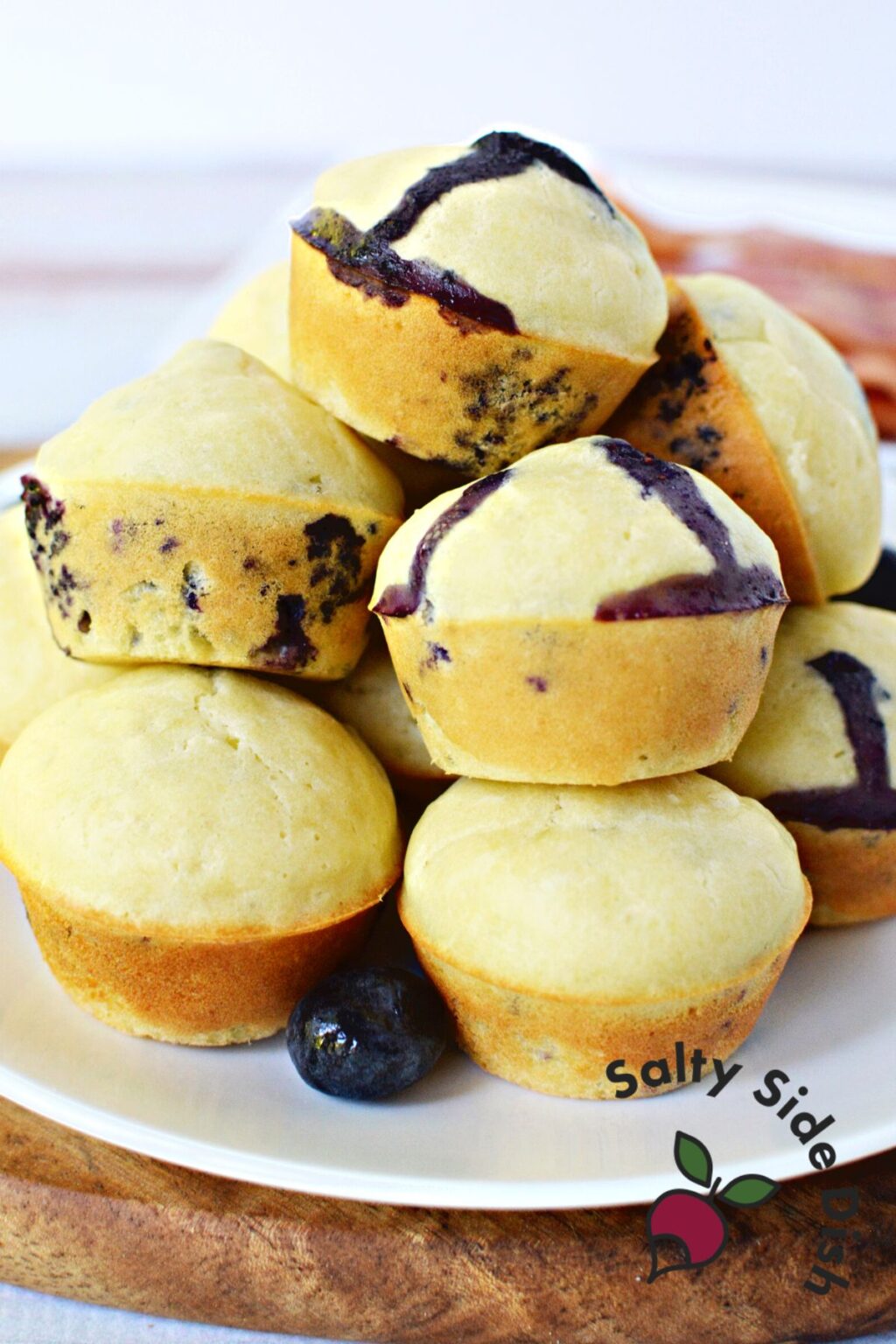 Blueberry Pancake Bites with a Mini Muffin Tin 15 Min. Breakfast!